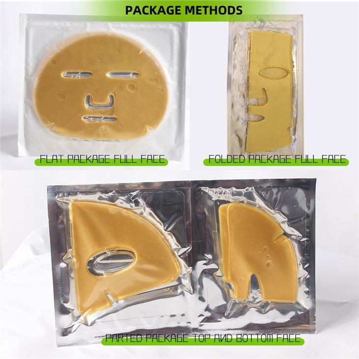Gold face mask Sheet